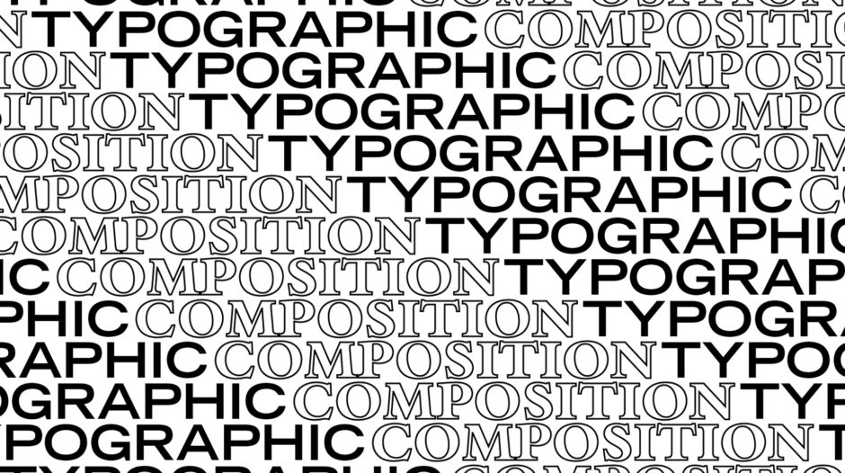 Typographic Composition-Photo